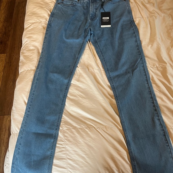 Men's Blue Bootcut Jeans